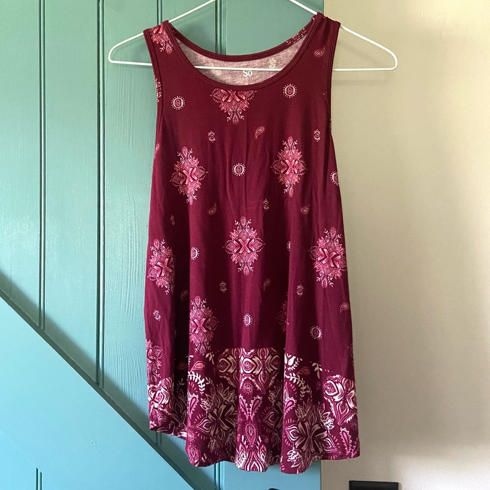 4/$15 ❤️ NWT SO High Neck Tank Size XS